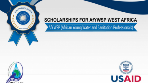 Closed: APPLY: Scholarships for African Young Water and Sanitation Professionals (AFYWSP) 2017