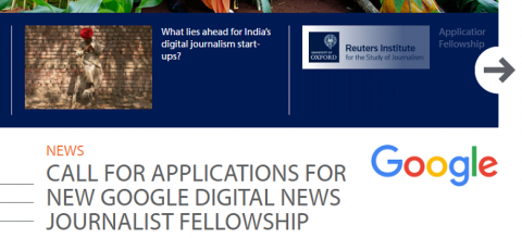 Closed: APPLY: Fellowship for Journalist – Google Digital News