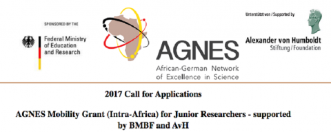 Closed: APPLY: AGNES mobility Grant for Junior Researchers from Sub-Saharan Africa 2017 (Fully Funded)