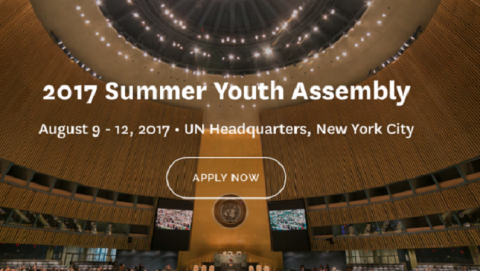 Closed: APPLY: Summer Youth Assembly for Young Emerging Leaders at the United Nation Headquarter 2017 (New York)