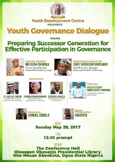 Closed: APPLY: Youth Governance Dialogue 2017