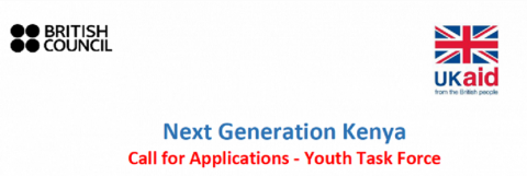 Closed: APPLY: British council Next Generation Kenya Youth Task Force Program for young Kenyans 2017