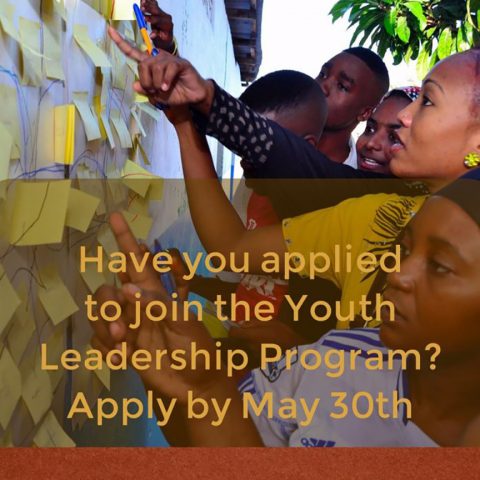 Closed: APPLY: Youth Leadership Program for Young Kenyans (KES.15,000 Monthly Allowance)