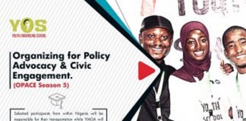 Closed: APPLY: YIAGA/NED Organizing for Policy Advocacy & Civic Engagement’ Youth Organizing School 2017 for Young Africans.