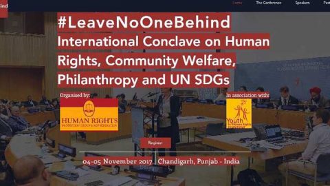 Closed: APPLY: International Conclave on Human Rights, Community Welfare, Philanthropy and UN SDG’s