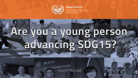 Closed: APPLY: To speak at the UNCCD COP13 Youth Forum in Ordos, China 2017