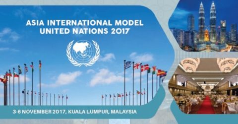 Closed: APPLY: Asia International Model United Nations in Malaysia 2017