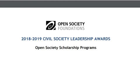 Closed: APPLY: Civil Society Leadership Awards