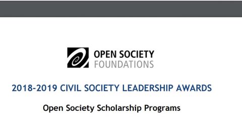 Closed: APPLY: Civil Society Leadership Awards