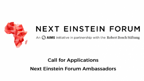 Closed: APPLY: Next Einstein Forum Young Ambassador Programme 2017/2018 for Young Africans