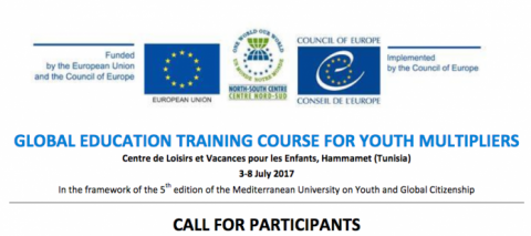 Closed: APPLY: 7th Global Education and Youth Training Course for Youth Multipliers.