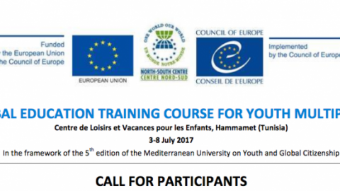 Closed: APPLY: 7th Global Education and Youth Training Course for Youth Multipliers.