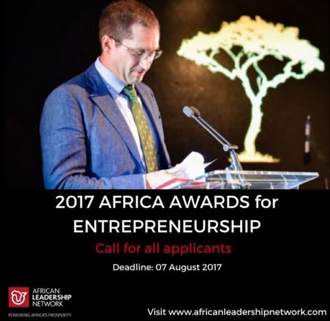 Closed: APPLY: Africa Awards for Entrepreneurship 2017