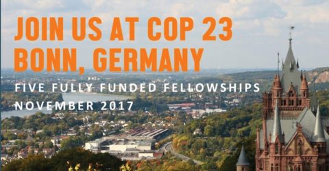 Closed: APPLY: Fellowship to COP 23 in Bonn, Germany (Fully Funded)