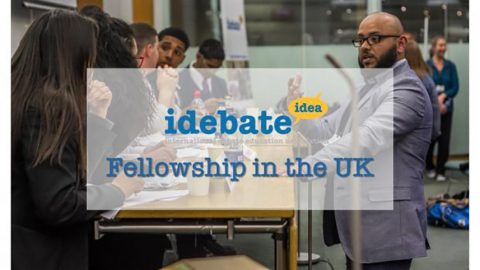 Closed: APPLY: International Debate Education Association Internship in London 2017