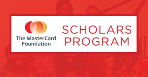 Closed: APPLY: MasterCard Foundation Scholars Program in South Africa 2018