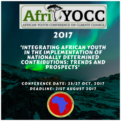 Closed: APPLY: African Youth Conference on Climate Change 2017