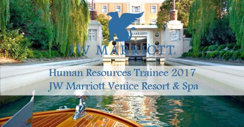 APPLY: Human Resources Trainee 2017 – JW Marriott Venice Resort & Spa