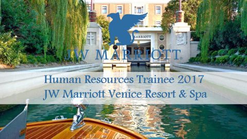 APPLY: Human Resources Trainee 2017 – JW Marriott Venice Resort & Spa