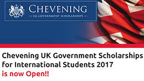 Closed: APPLY: British Chevening Scholarship for International Student UK 2017