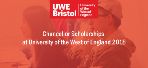 Closed: APPLY: Chancellor Scholarships at University of the West of England 2018