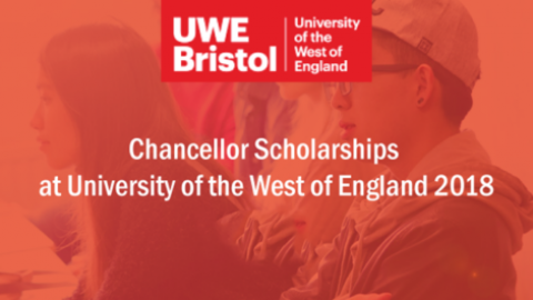 Closed: APPLY: Chancellor Scholarships at University of the West of England 2018