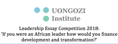 Closed: APPLY: UONGOZI Institute Leadership Essay Competition for Young Africans 2018