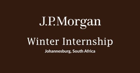 Closed: APPLY: Winter Internship Programme Johannesburg 2018