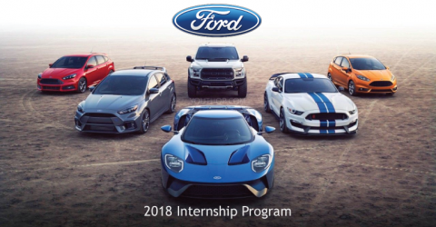 Closed: APPLY: Ford Internship Program in USA 2018