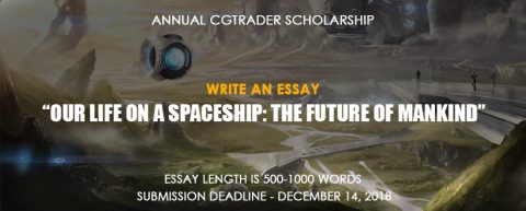 Closed: APPLY: Write An Essay and Win The Annual CGTrader Scholarship 2018