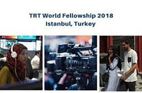 Closed: APPLY: TRT World Fellowship for Emerging Journalists and Recent Graduates 2018