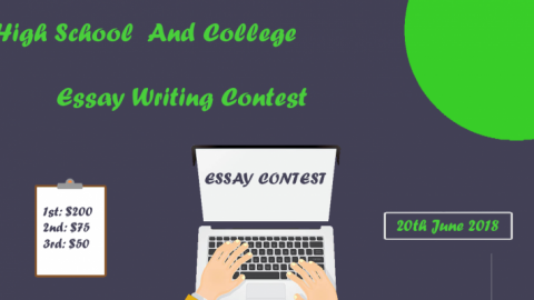 Closed: APPLY: Essay Writing Contest For High School and College Students