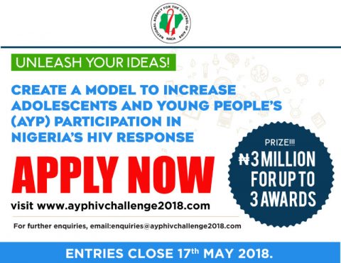 Closed: APPLY: AYP HIV Challenge 2018 Competition.