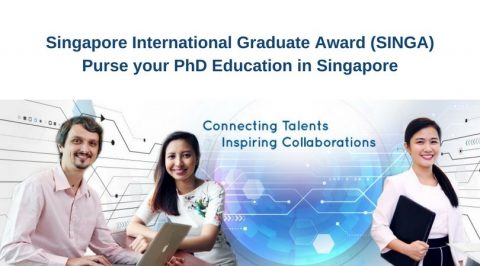 Closed: APPLY: Singapore International Graduate Award (SINGA) 2018
