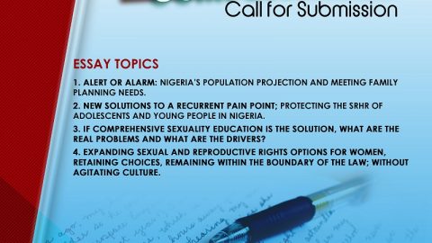 Closed: Deadline Extended: First Professor Babatunde Osotimehin Annual Essay Competition