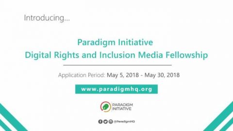Closed: APPLY: Paradigm Initiative Digital Rights and Inclusion Media Fellowship 2018