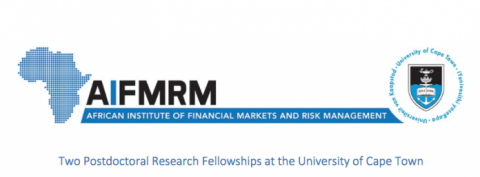 Closed: APPLY: AIFMRM PhD Fellowship at the University of Cape Town, South Africa 2018
