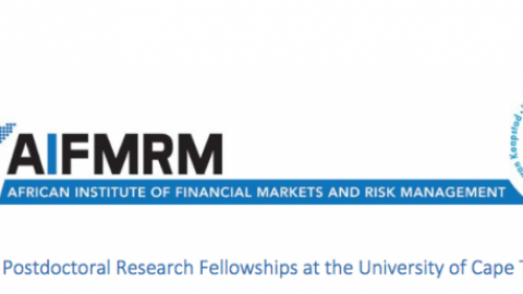 Closed: APPLY: AIFMRM PhD Fellowship at the University of Cape Town, South Africa 2018