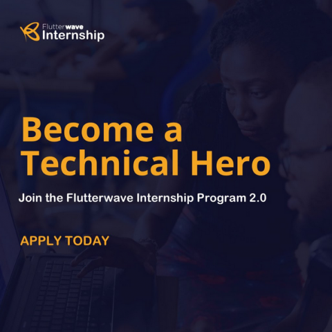 Closed: Flutterwave Technical Heroes Internship for Young Nigerians 2018