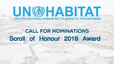 Closed: UN-Habitat Scroll of Honour 2018