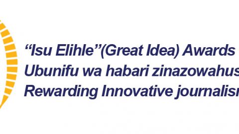 Closed: Isu Elihle Innovative Journalism Awards
