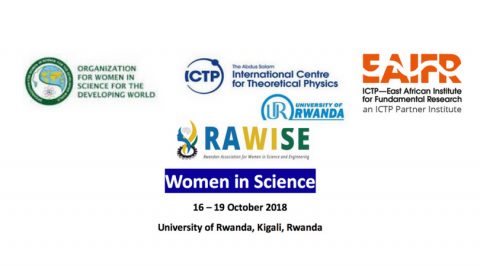 Closed: Women in Science Workshop in Kigali, Rwanda 2018 (Funding Available)