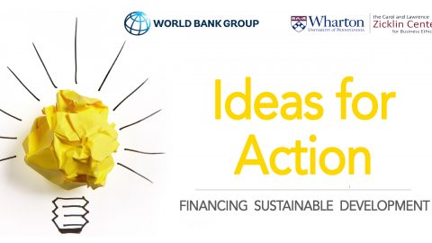 Closed: World Bank/Wharton School Ideas for Action Competition 2019