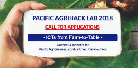 Closed: Pacific AgriHack Lab 2018.