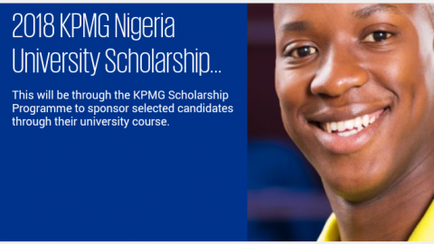Closed: KPMG Nigeria University Scholarship Program for Nigerians 2018