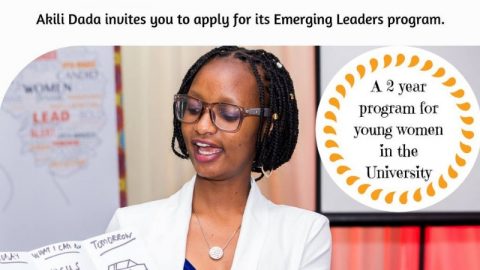 Closed: Akili Dada Emerging Leaders Program for Young Women in Kenyan Universities 2018