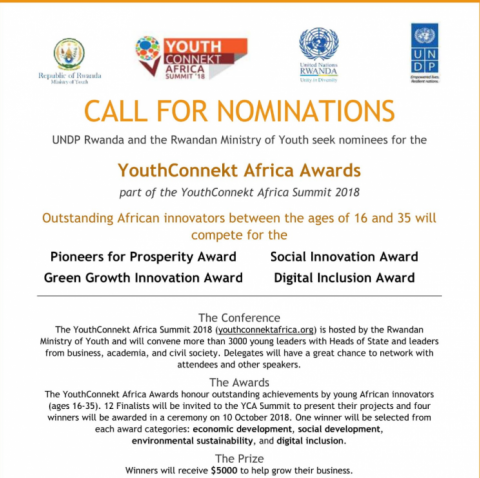 Closed: YouthConnekt Africa Awards for Young African Innovators 2018 ($20,000 Prize)