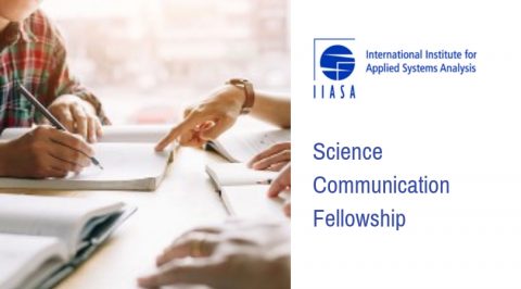 Closed: IIASA Science Communications Fellowship (Stipends/Travel funds provided) 2019