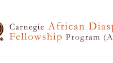 Closed: The Carnegie African Diaspora Fellowship Program (CADFP) Fall 2018 competition for African-born Academics (Fully Funded)