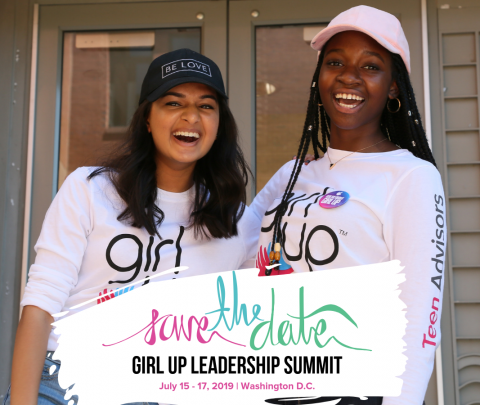 $1000 Provided for Girl Up Leadership Summit in Washington, DC  2019
